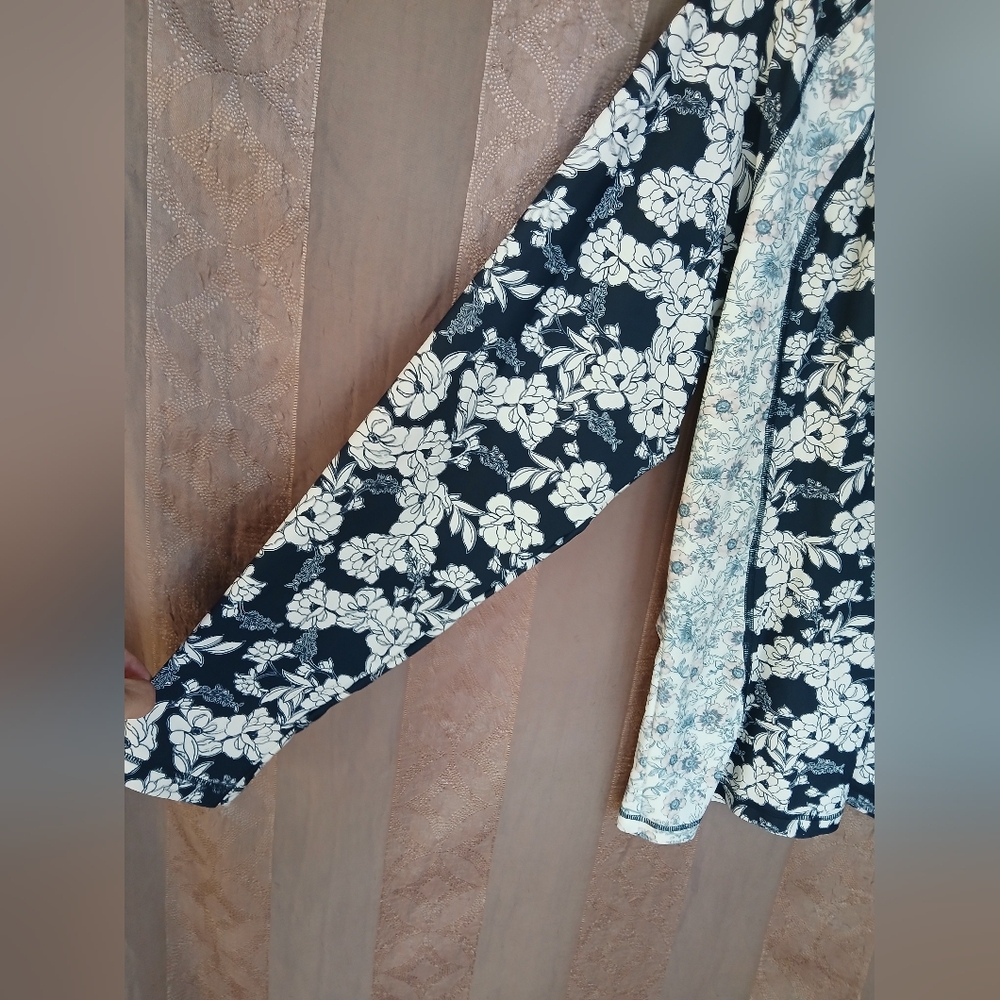 💎 Re-imagined J. Crew Women's Long-sleeve Rash Guard Mixed Magnolia #0289 - Picture 4 of 13